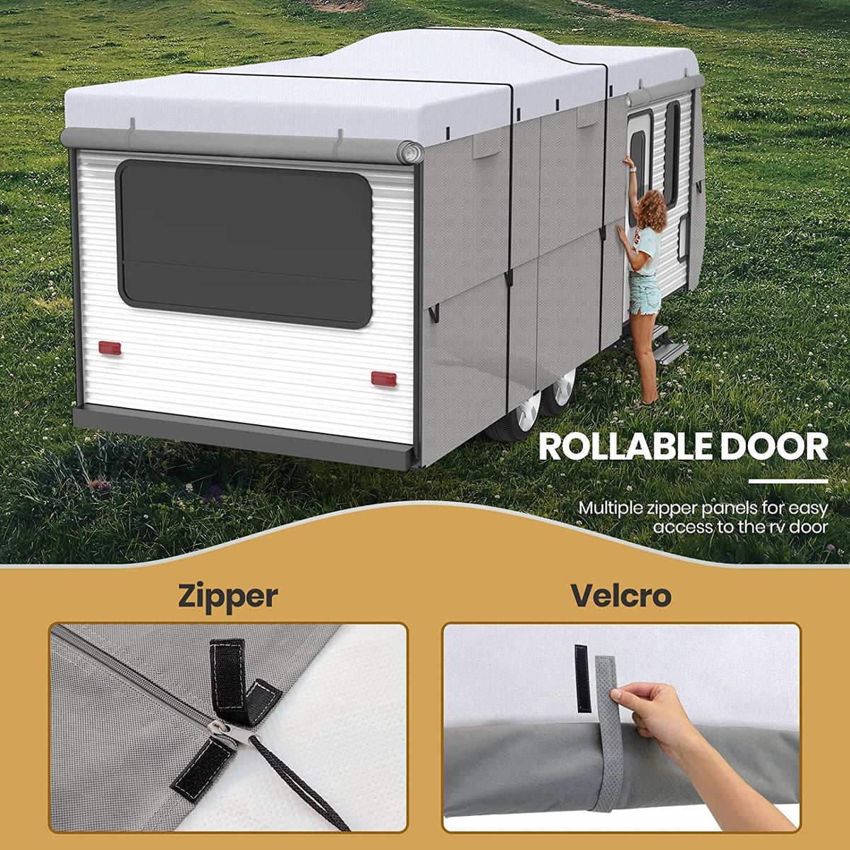 RV Cover with 4 Tire Covers C9359