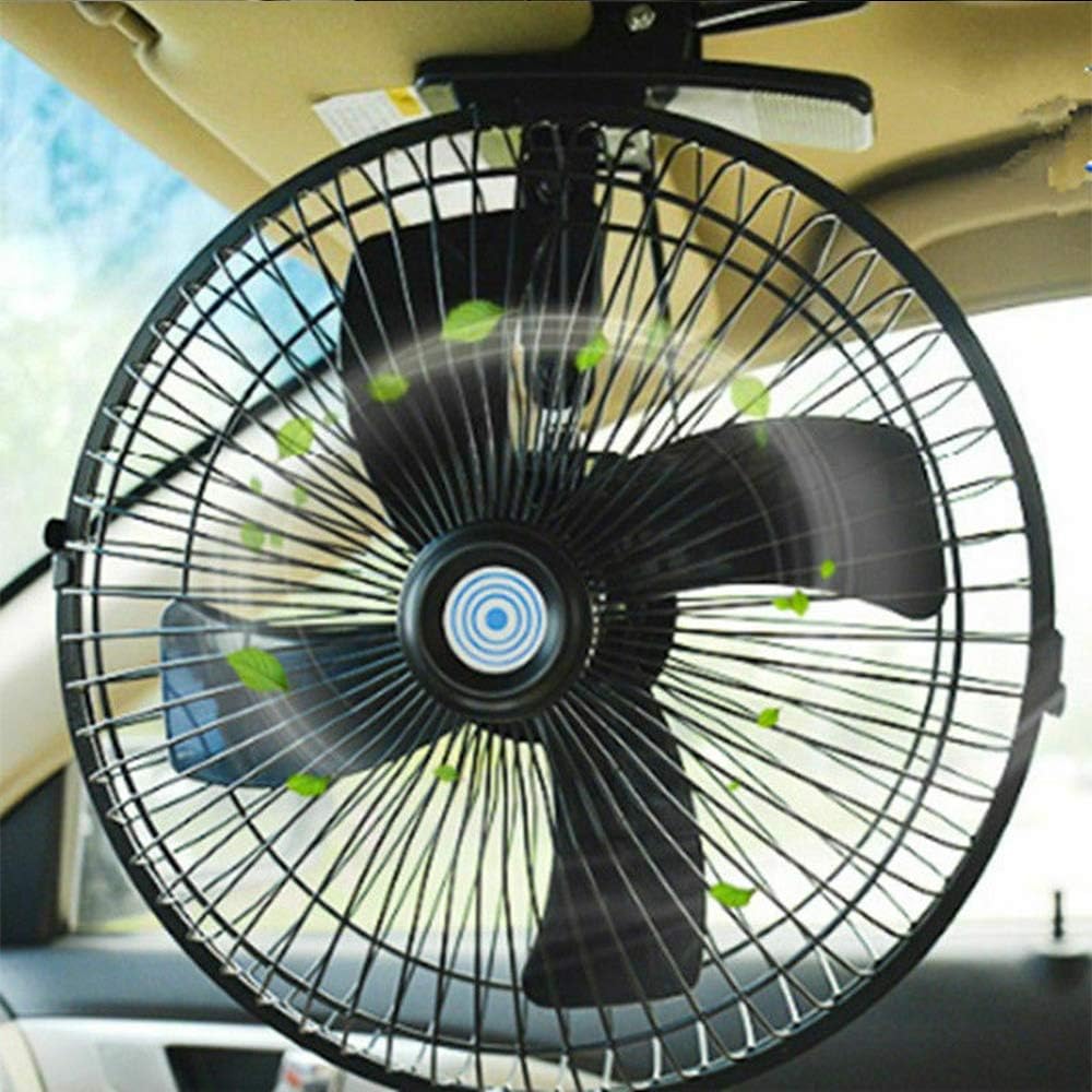 10inch 24V Electric Air Fan with Clip Q29484