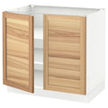 White 36x24x30 Base Cabinet with Shelves and 2 Doors G514064