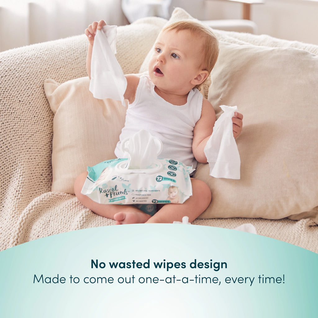 Sensitive Baby Wipes, 648 Count Q90807