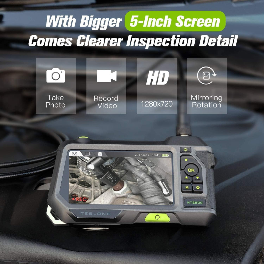 16.5ft 5inch 720P HD Industrial Inspection Camera V2937