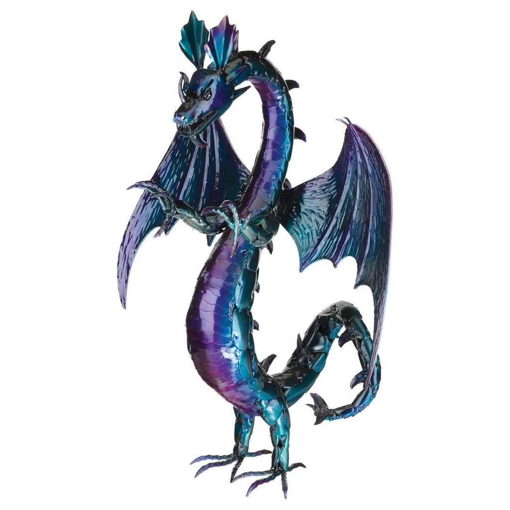 Purple Serpent Dragon Decor Pewter D672734