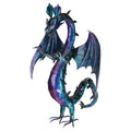 Purple Serpent Dragon Decor Pewter D672734