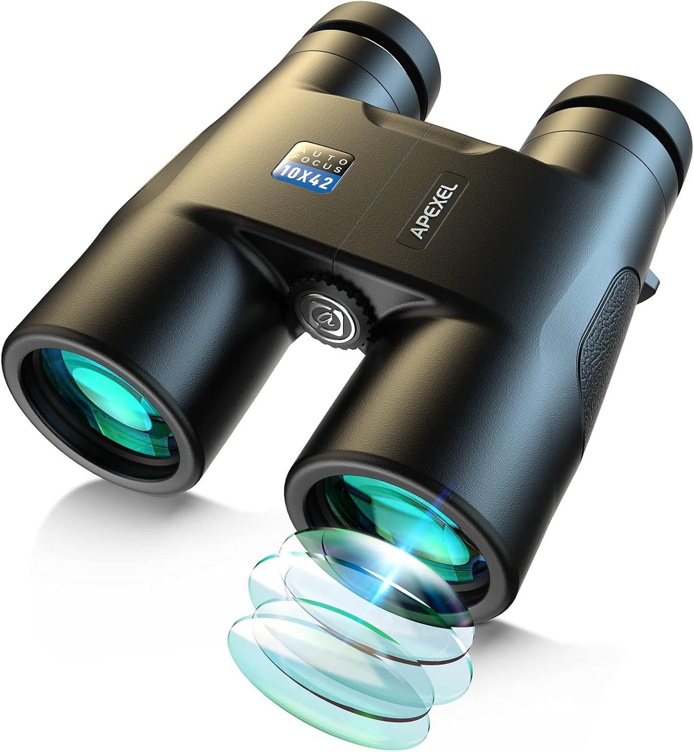 10X42 HD Waterproof Binoculars with Carrying Bag H600