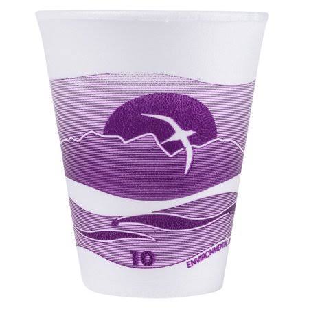 10 oz. Horizon Plum Foam Cup E925887