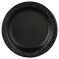 500 Count Black Laminated Foam Plate V992