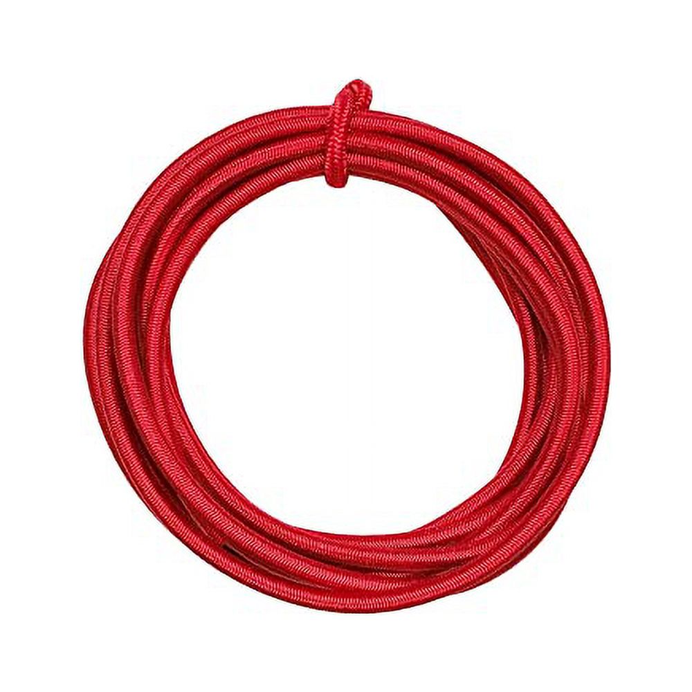 3/16" x 100 ft Red Dacron Polyester Bungee Cord R78218