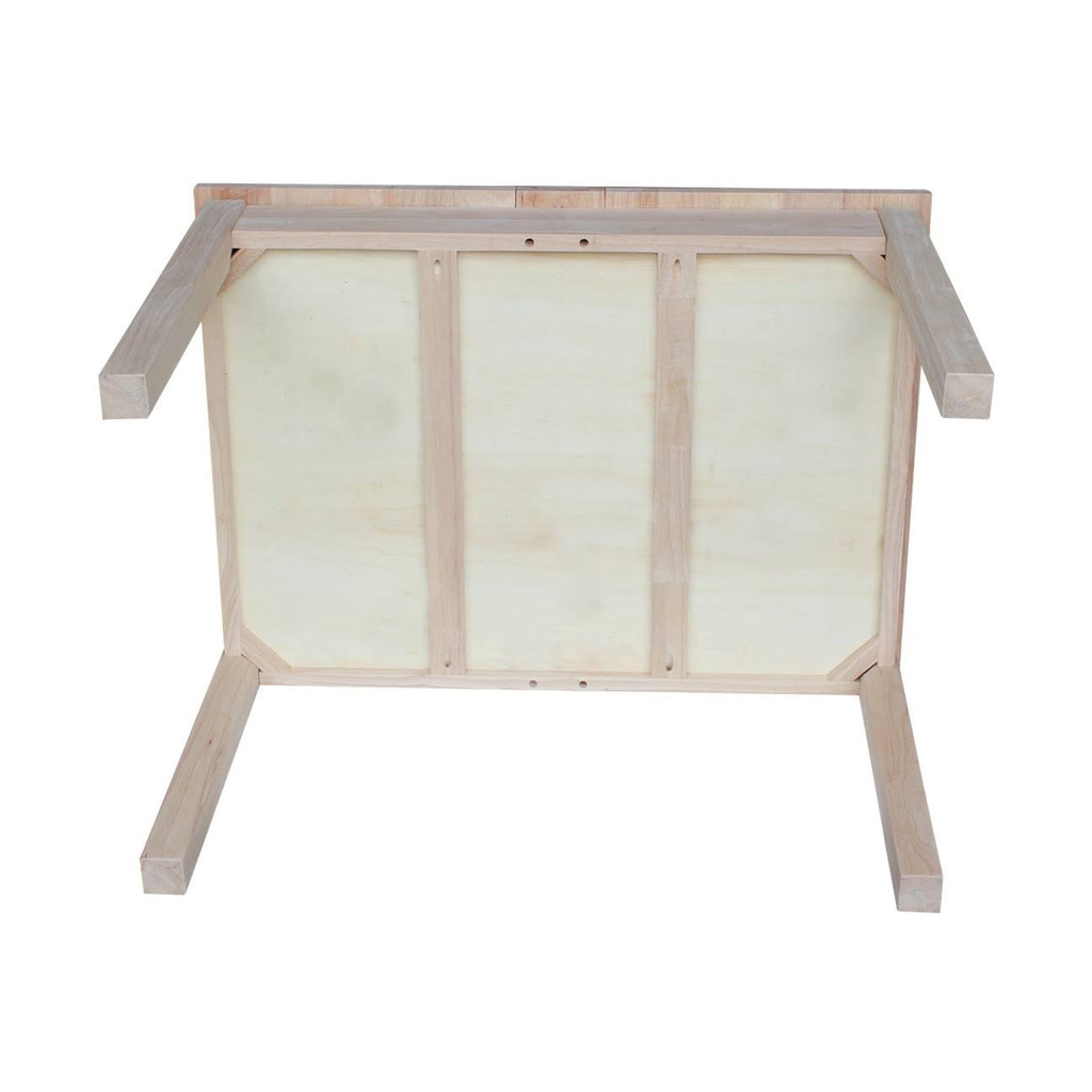 Unfinished Kids' Storage Table with Lift Top J1110