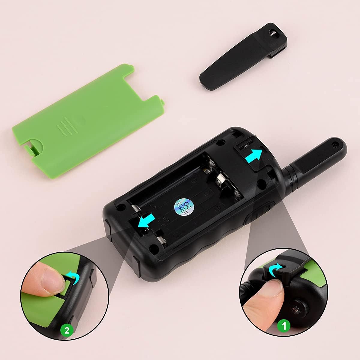 4 Pack+2Pack Wireless Intercom & Walkie Talkie for Kids X4229