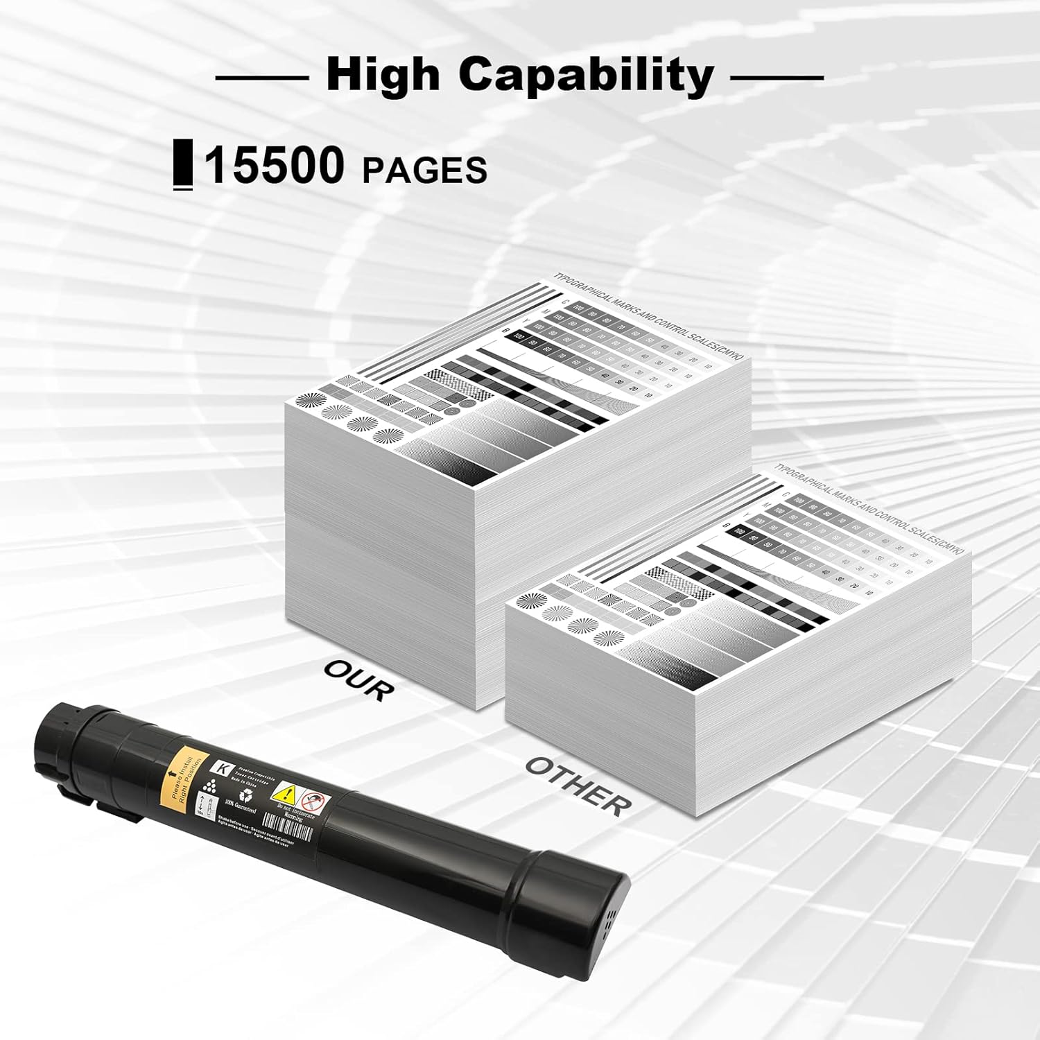 Black Toner Cartridge 15500 Pages 1 Pack L5320