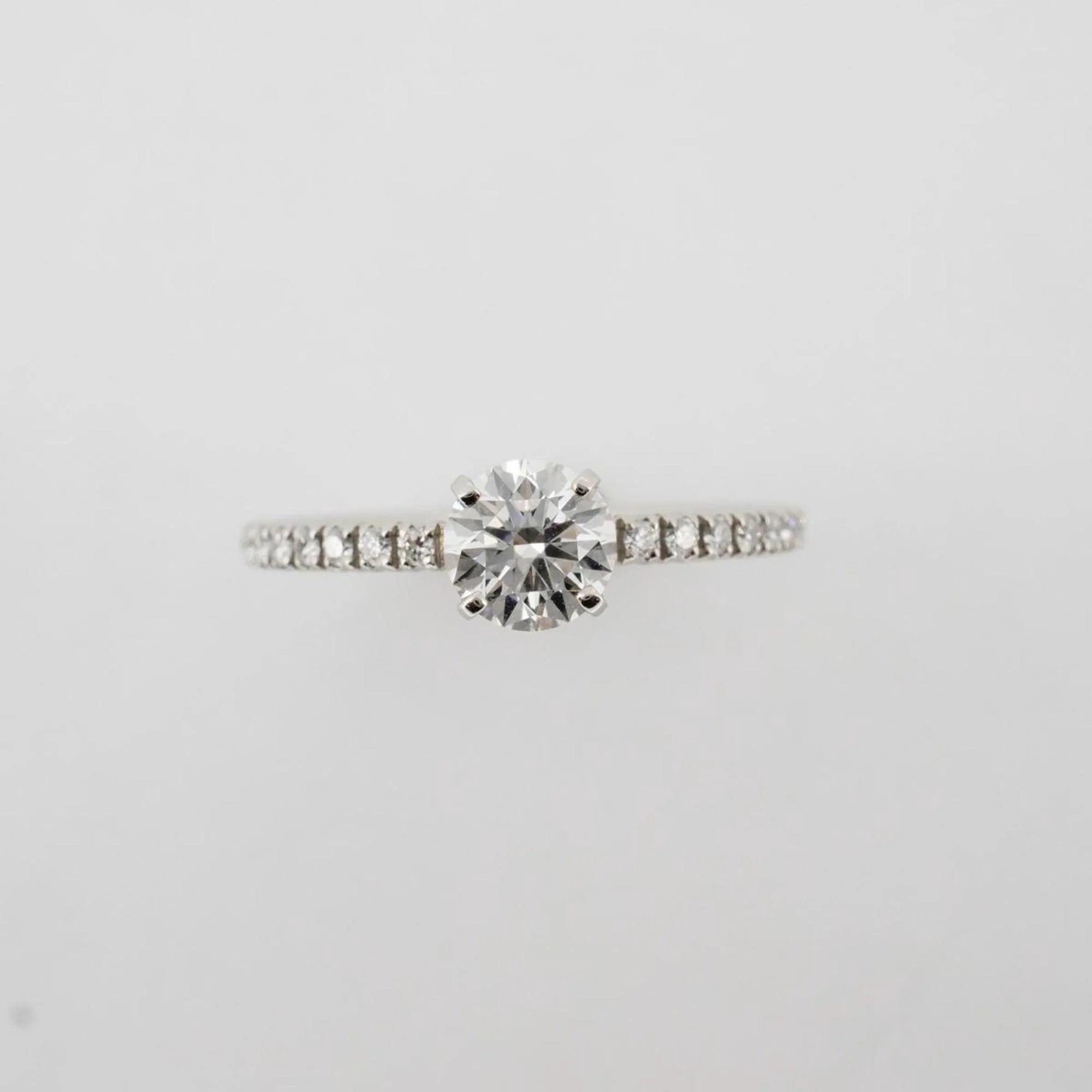 Platinum Half Eternity Ring U6490