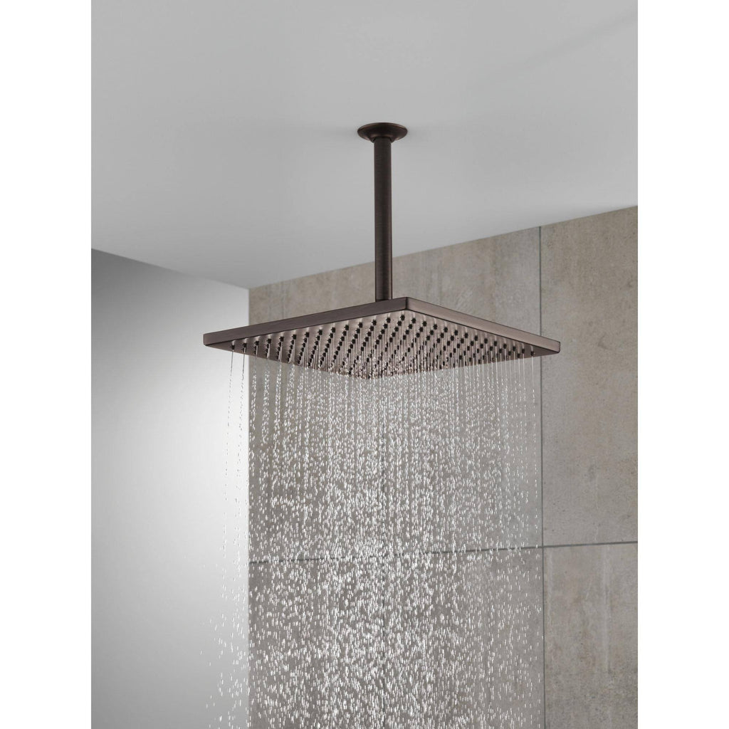 Polished Nickel Metal Raincan Shower Head I817677