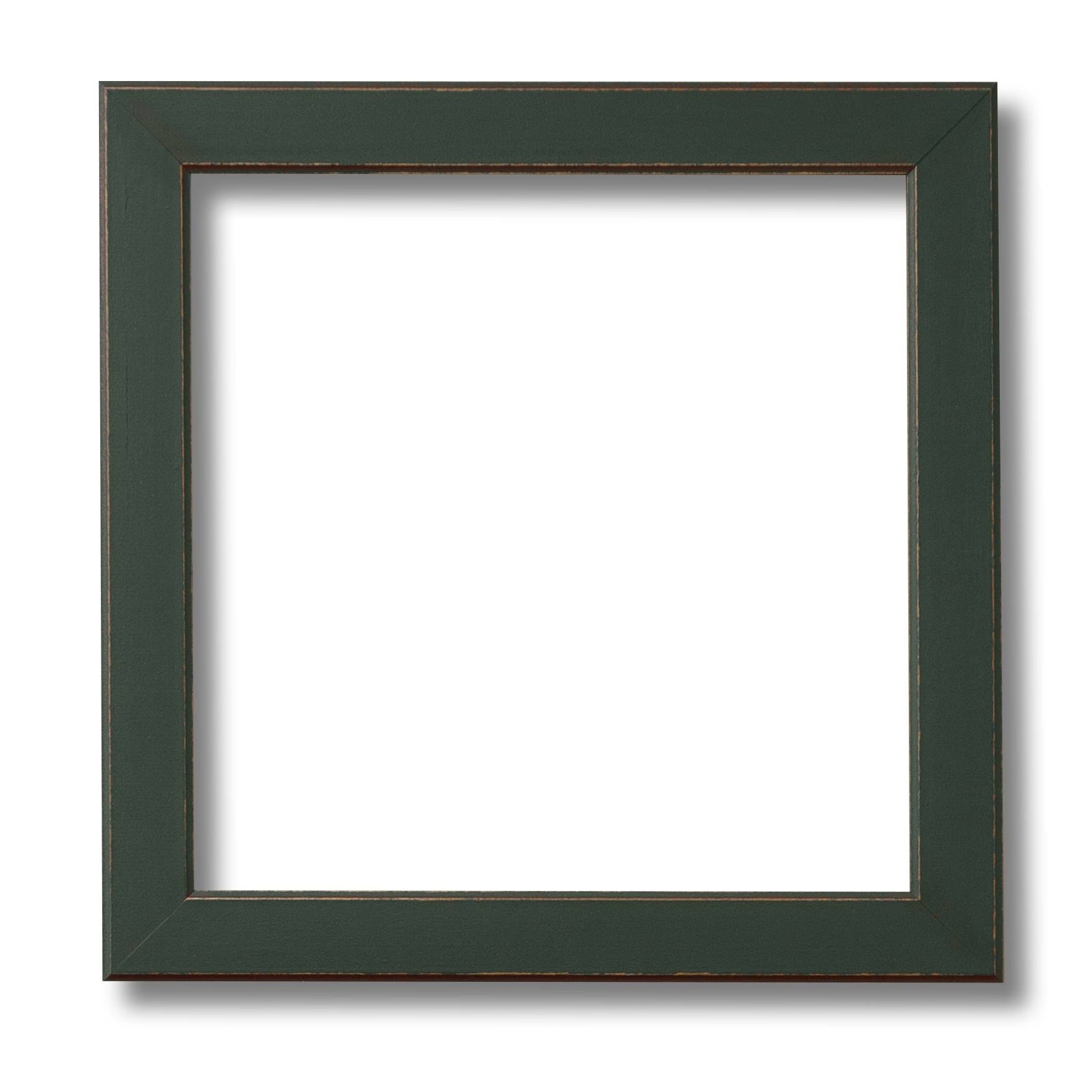 Beveled Edge Frame in Forest Green R4214