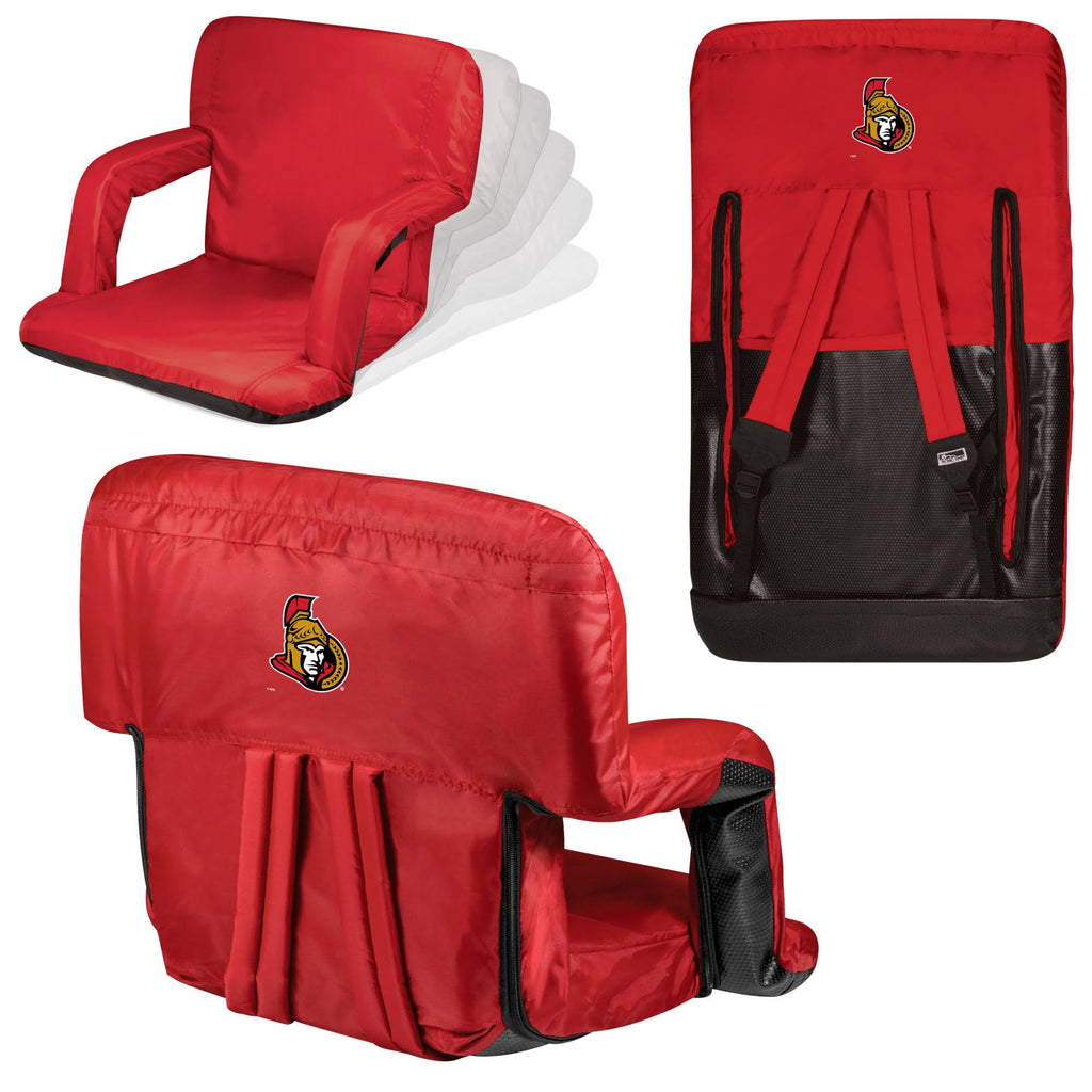 Red Ventura Portable Reclining Stadium Seat F25766