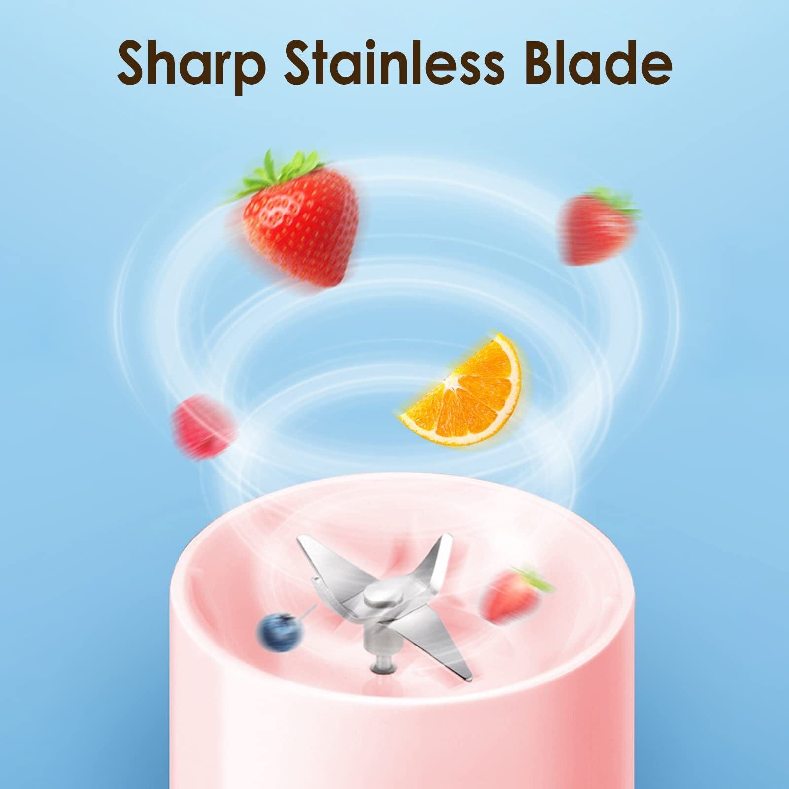 USB Rechargeable Portable Personal Mini Blender G193382
