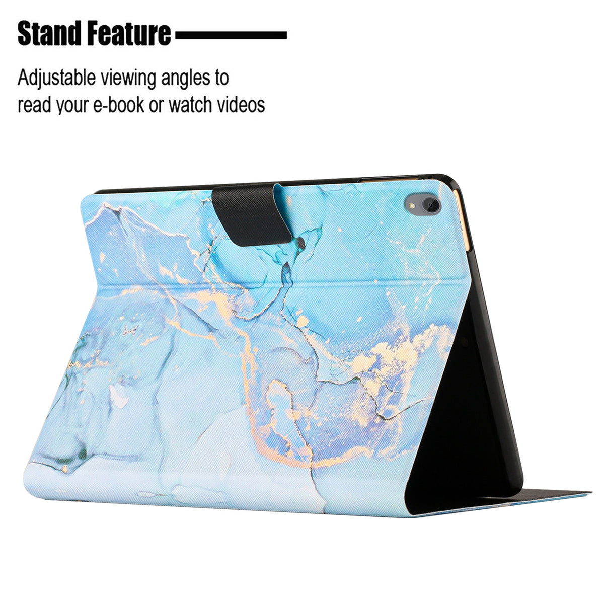 Blue Marble PU Leather Flip Case with Card Holder F94405