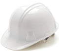 White Cap Style 6 Point Snap Lock Suspension Hard Hat Z65665