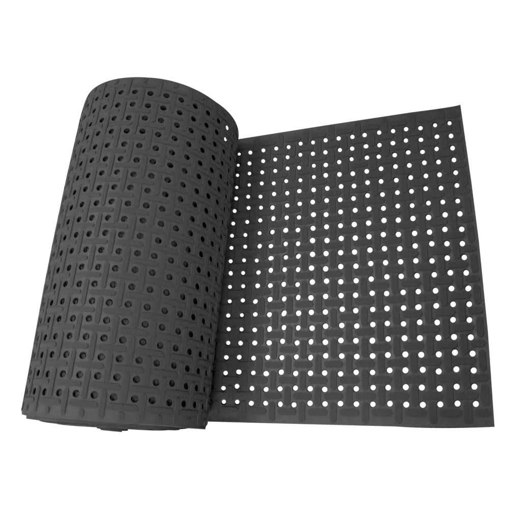 Black Non-Slip Rubber Matting M205436
