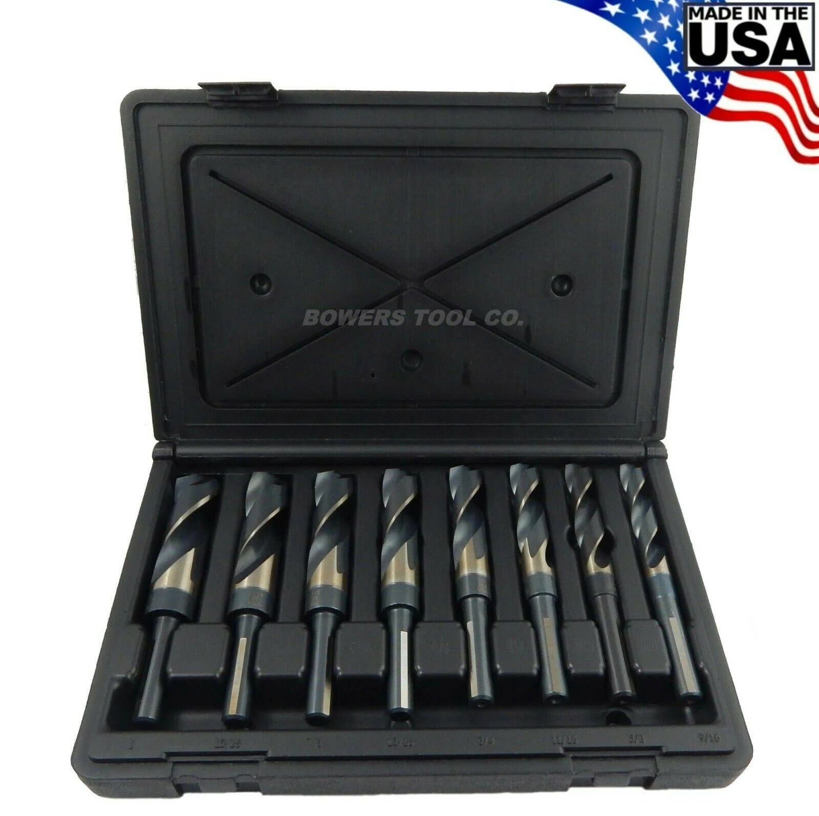 8Pc Reduced Shank Drill Set P3167