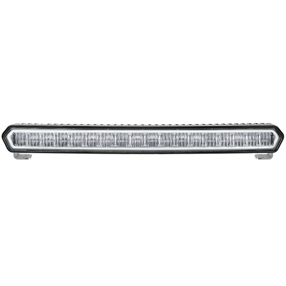 20 inch LED Light Bar White with Red Halo J387