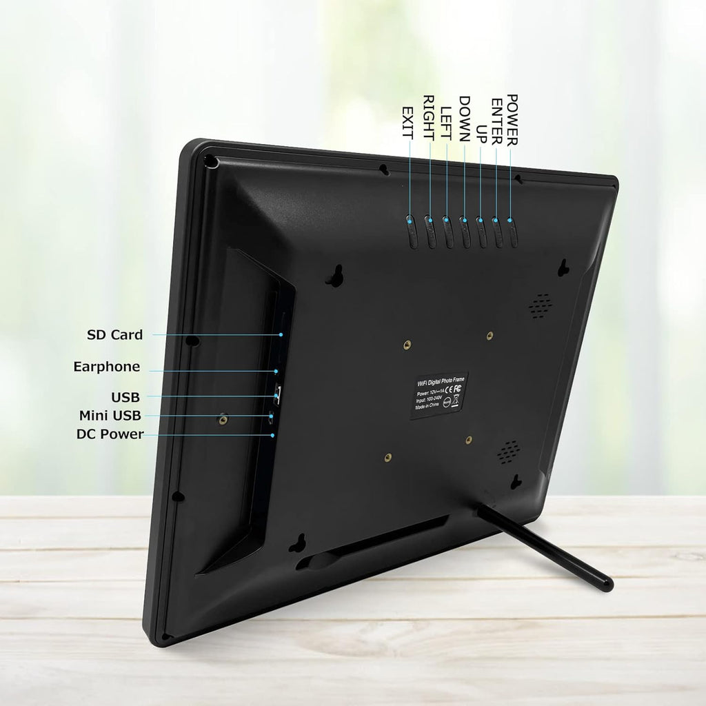15 inch FHD IPS Touch Screen WiFi Digital Photo Frame with 16GB Storage Q588305