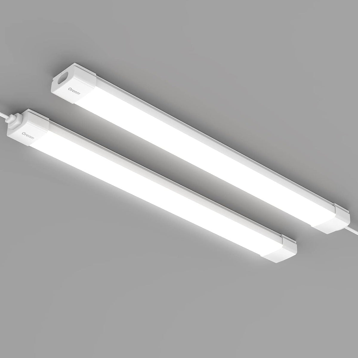 2FT 18W 5000K Waterproof LED Tube Light with Switch Cord A55903