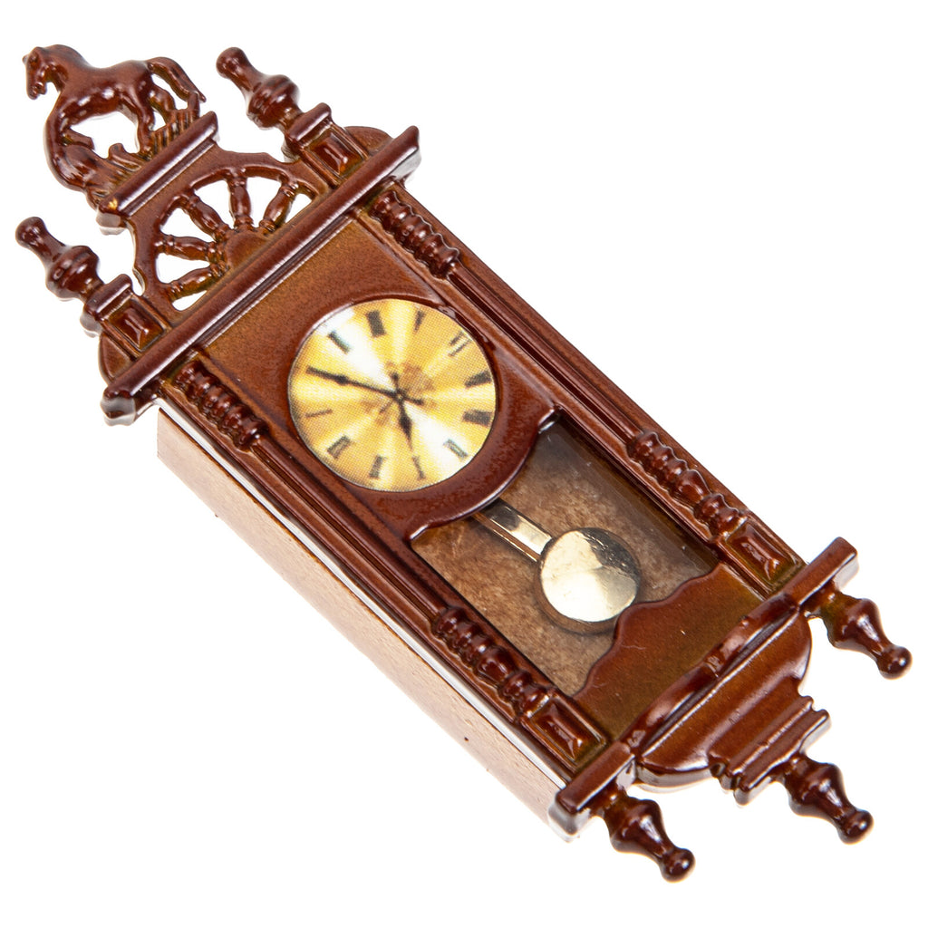 Metal Dollhouse Hanging Clock Toy G840