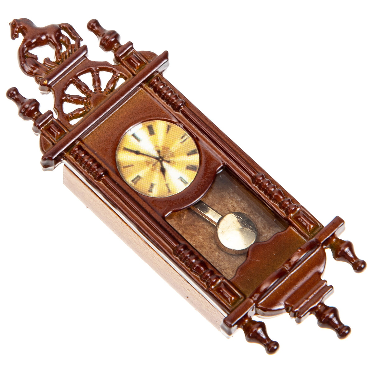 Metal Dollhouse Hanging Clock Toy G840