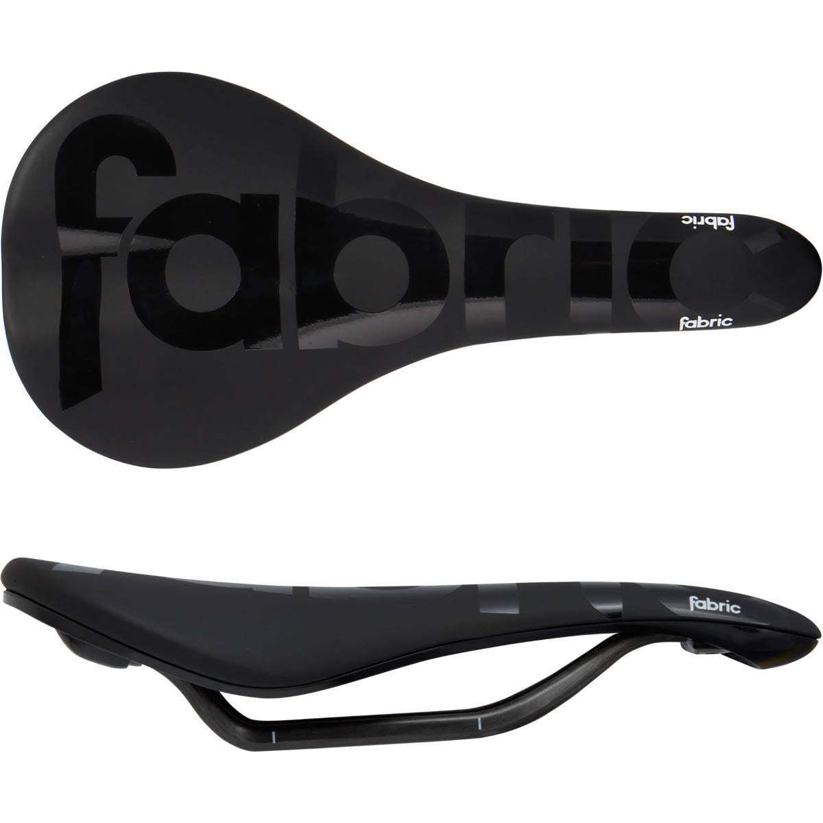Black Fabric Scoop Saddle 142 mm S3841