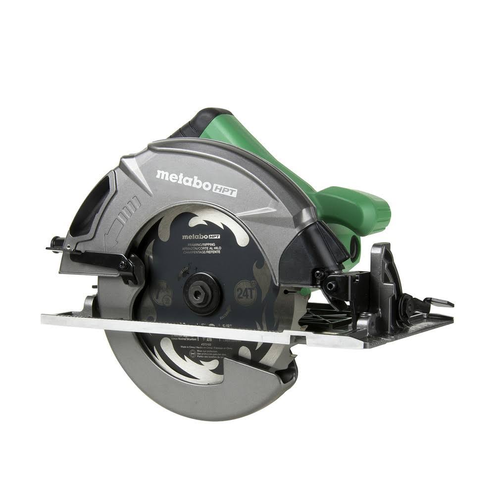 15 Amp 7-1/4 in. Corded Circular Saw with Blower Function, Aluminum Die Cast Base Z156