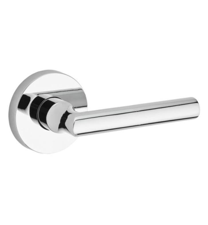 Polished Nickel Tube Double Dummy Door Lever Q1762