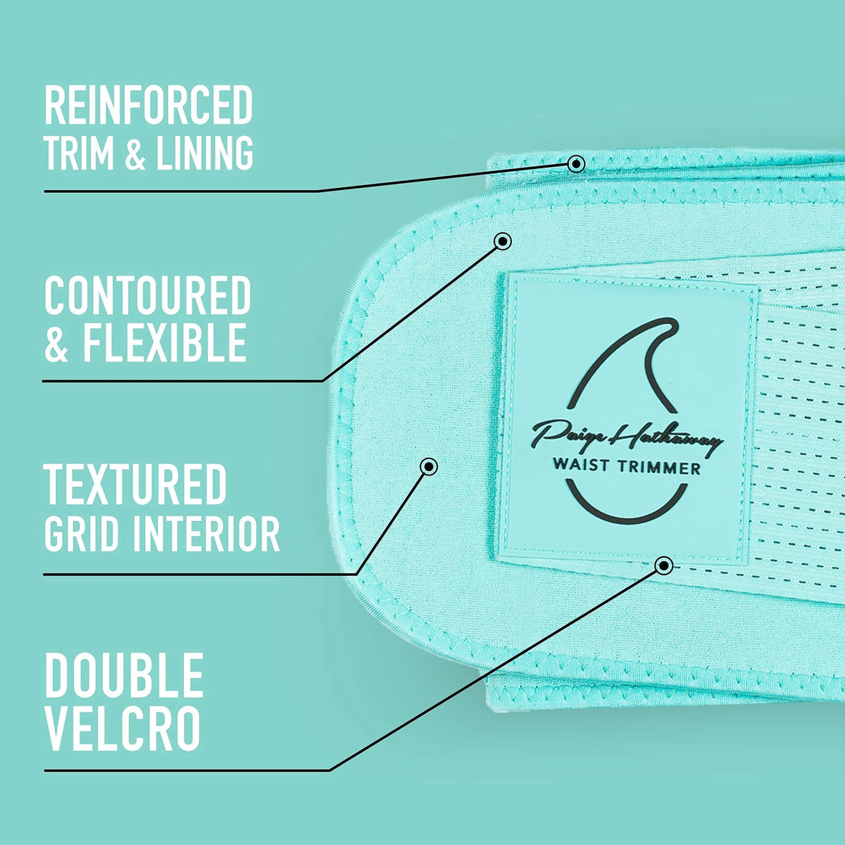 Blue XL/XXL Waist Trimmer Bundle S691