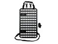 Rifle Rack with Rubber Clamps Molle Panel U18625