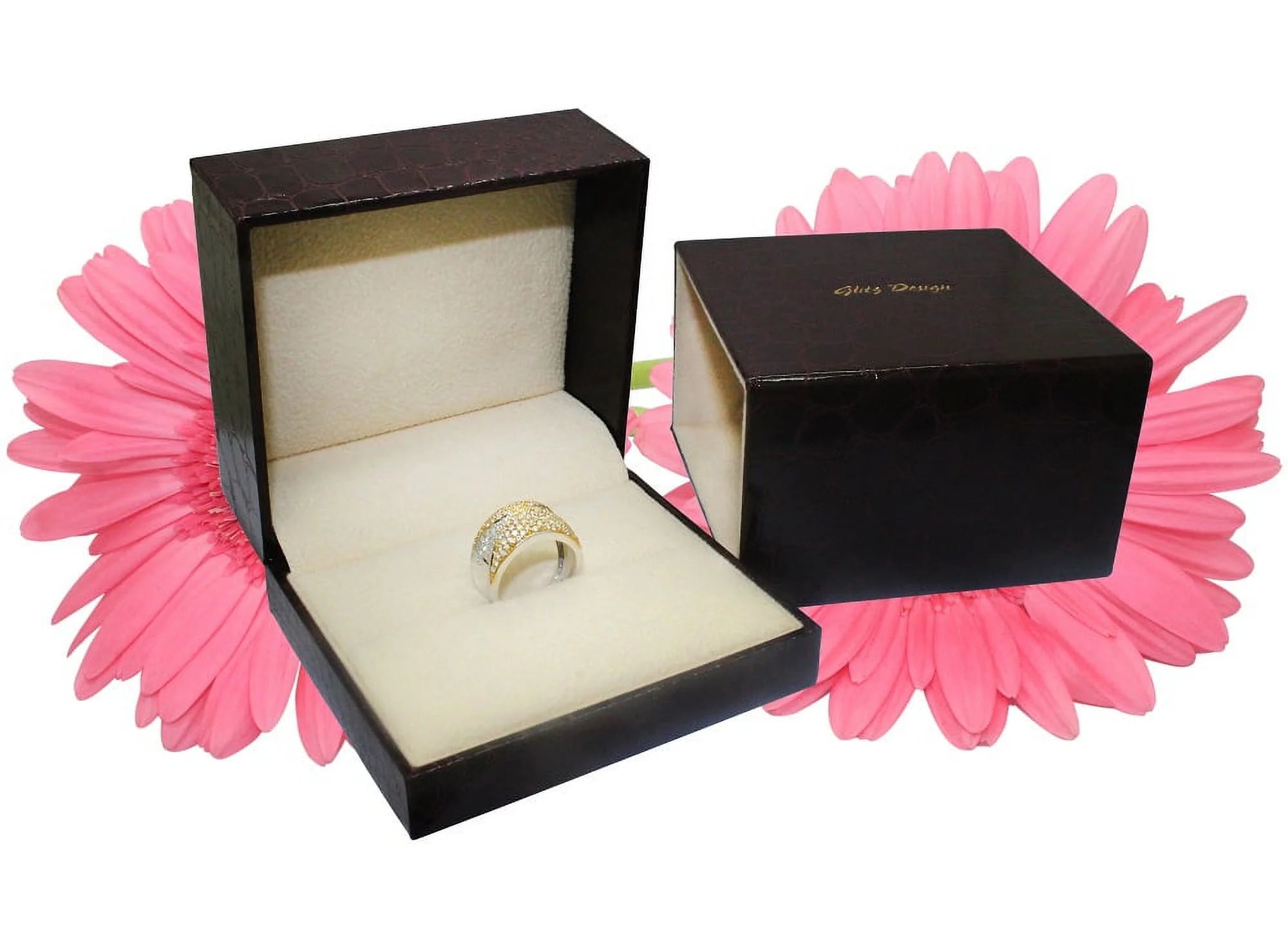 Marquise Cut Halo Diamond Ring 14K Gold 1.10 Carat C480
