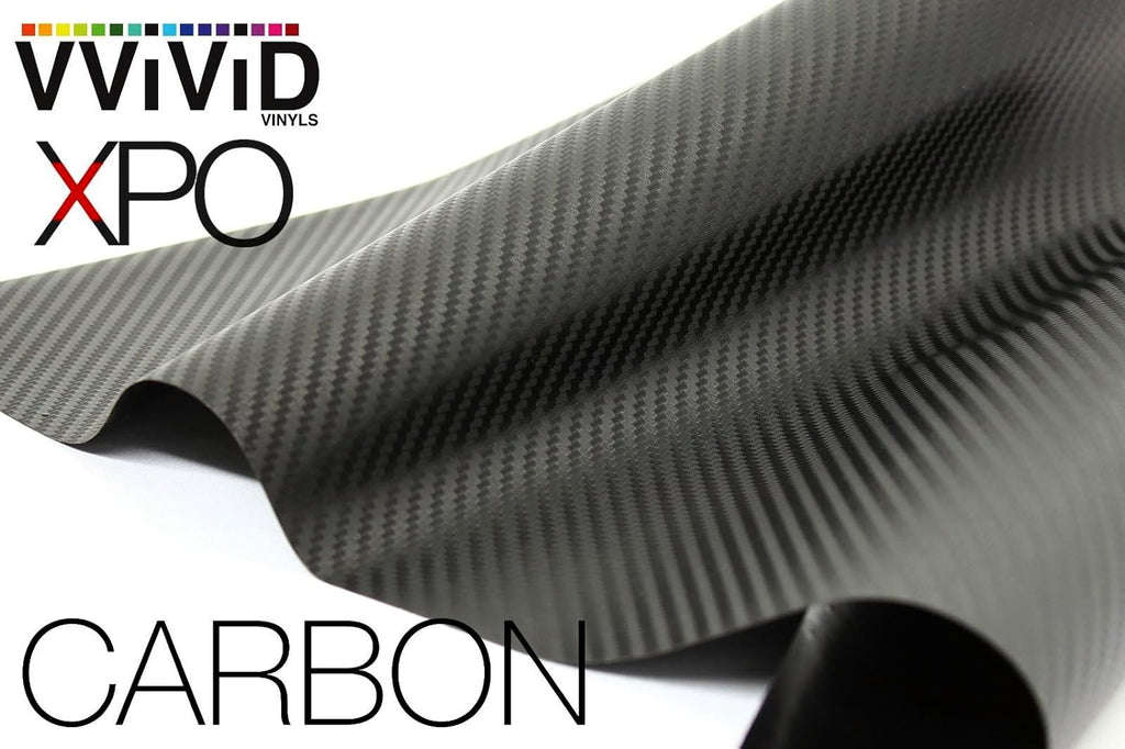 Black Carbon Fiber Car Wrap Vinyl Roll 6ft x 5ft M866994