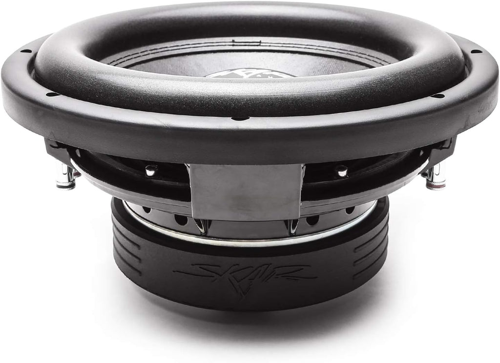 800W Max Power Dual 4 Ohm Shallow Mount Car Subwoofer B4176