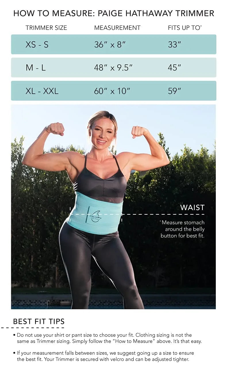 Blue XL/XXL Waist Trimmer Bundle S691