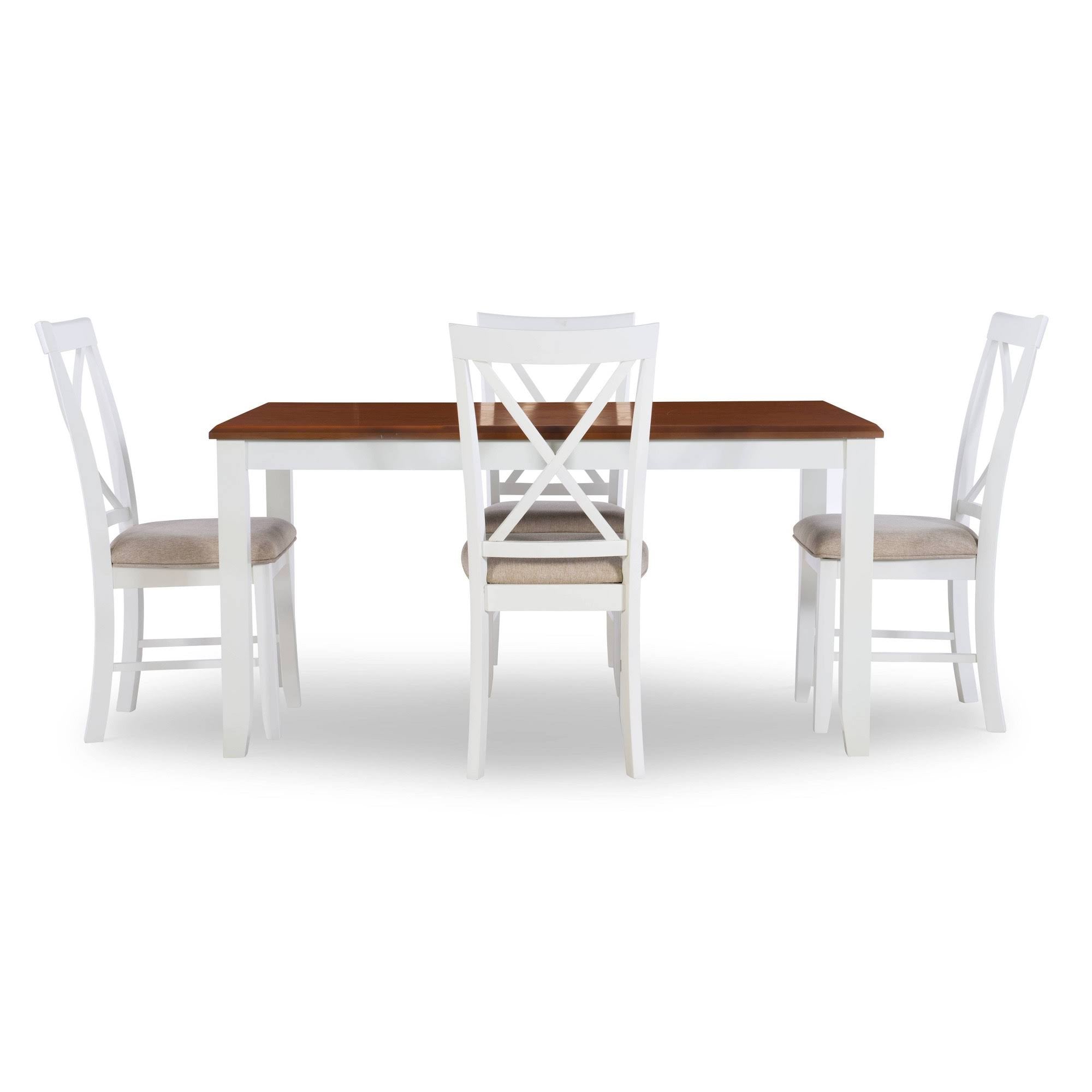 5pc Brown Dining Set M481495
