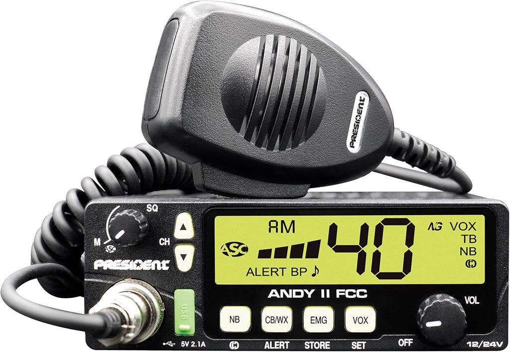 CB Radio with Weather Channel and USB Port H137