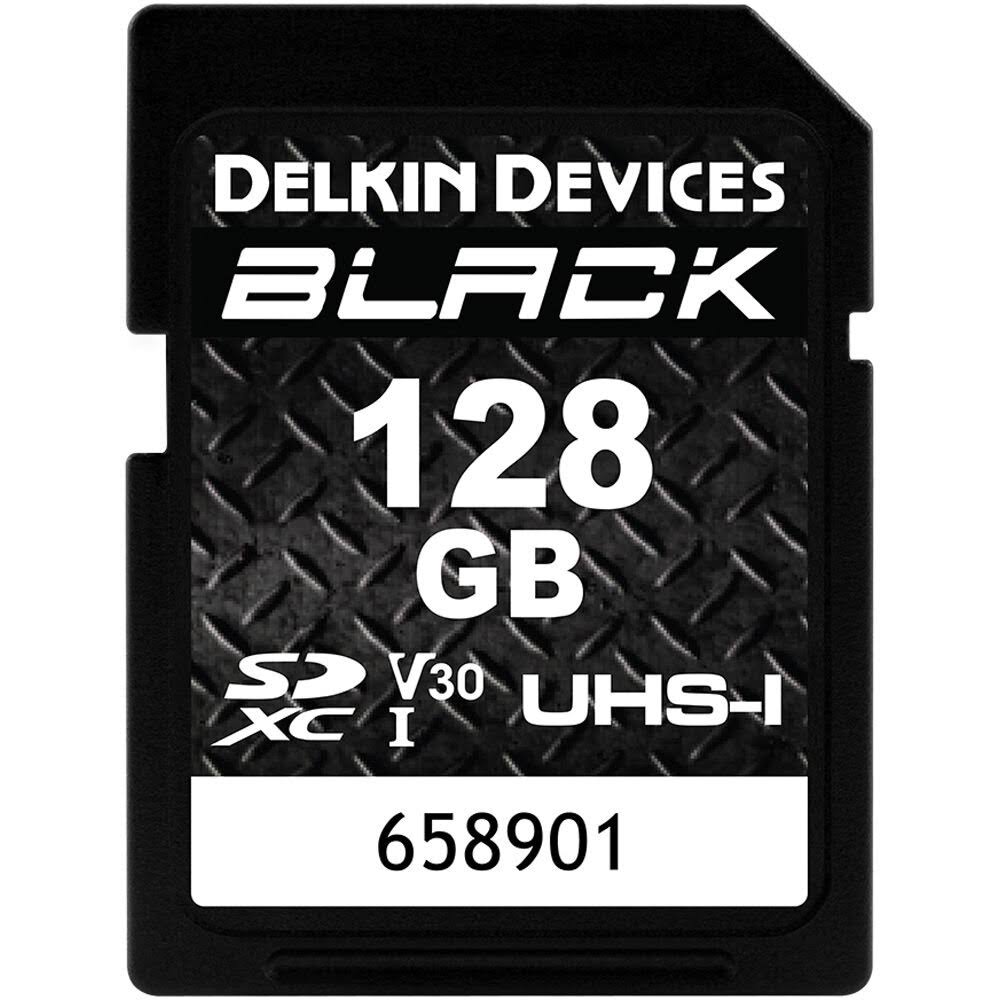 128GB Black UHS-I SDXC Memory Card E44437