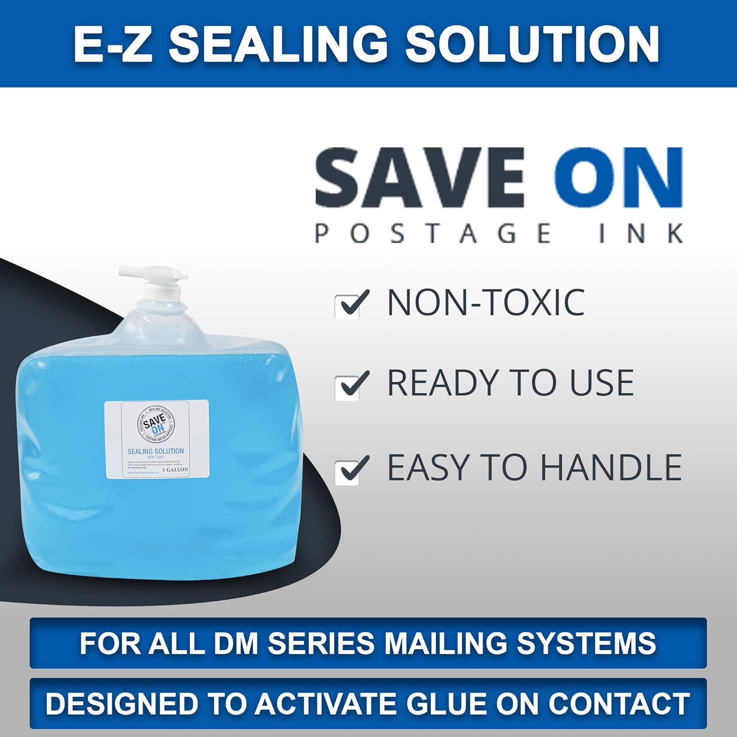 5 Gallon Sealing Solution for DM Series Mailing System A190738