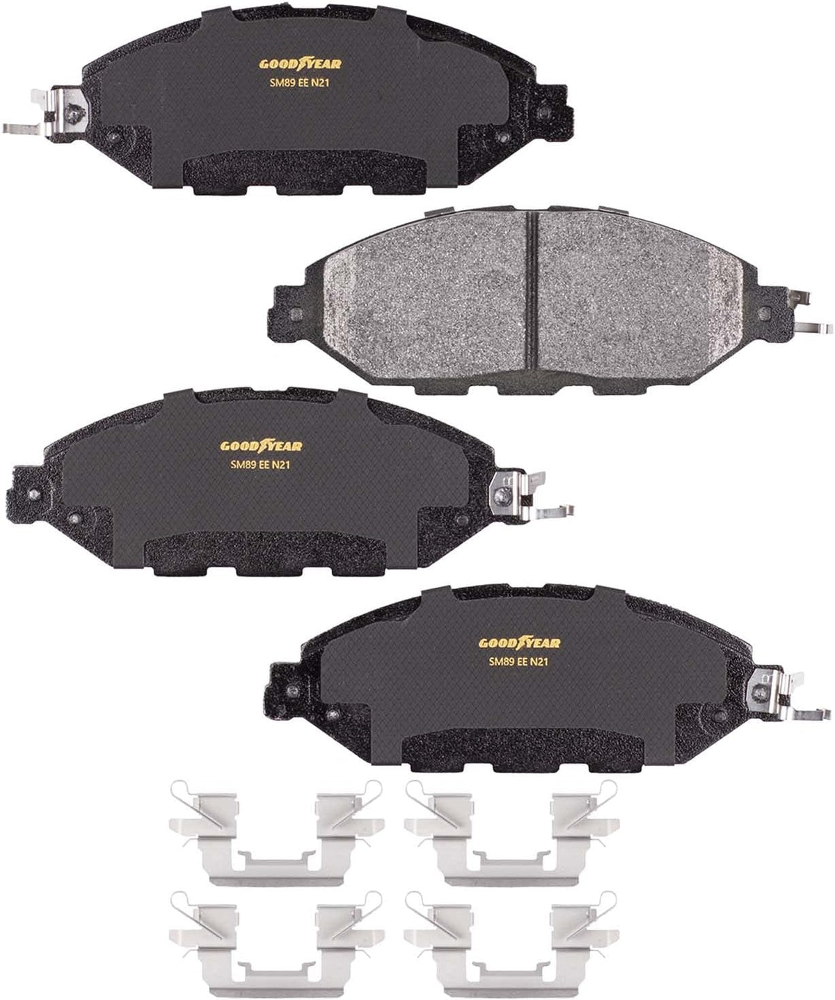 Front Brake Pads Pack of 2 F5015