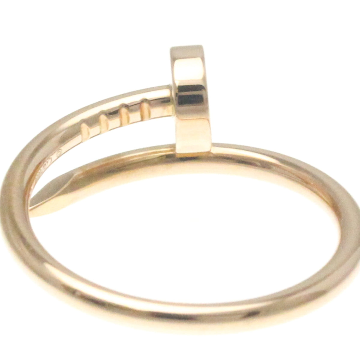 Pink Gold Band Ring U736