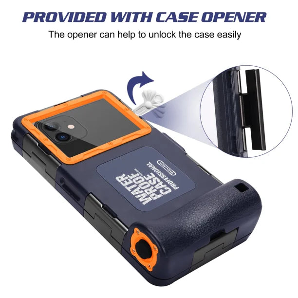 Waterproof Protective Case for Phones Up to 6.9 Inch U249