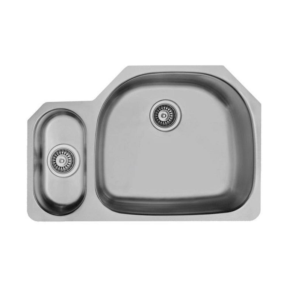 32x22 Undermount Stainless Steel Kitchen Sink and Chrome Faucet Set N31963