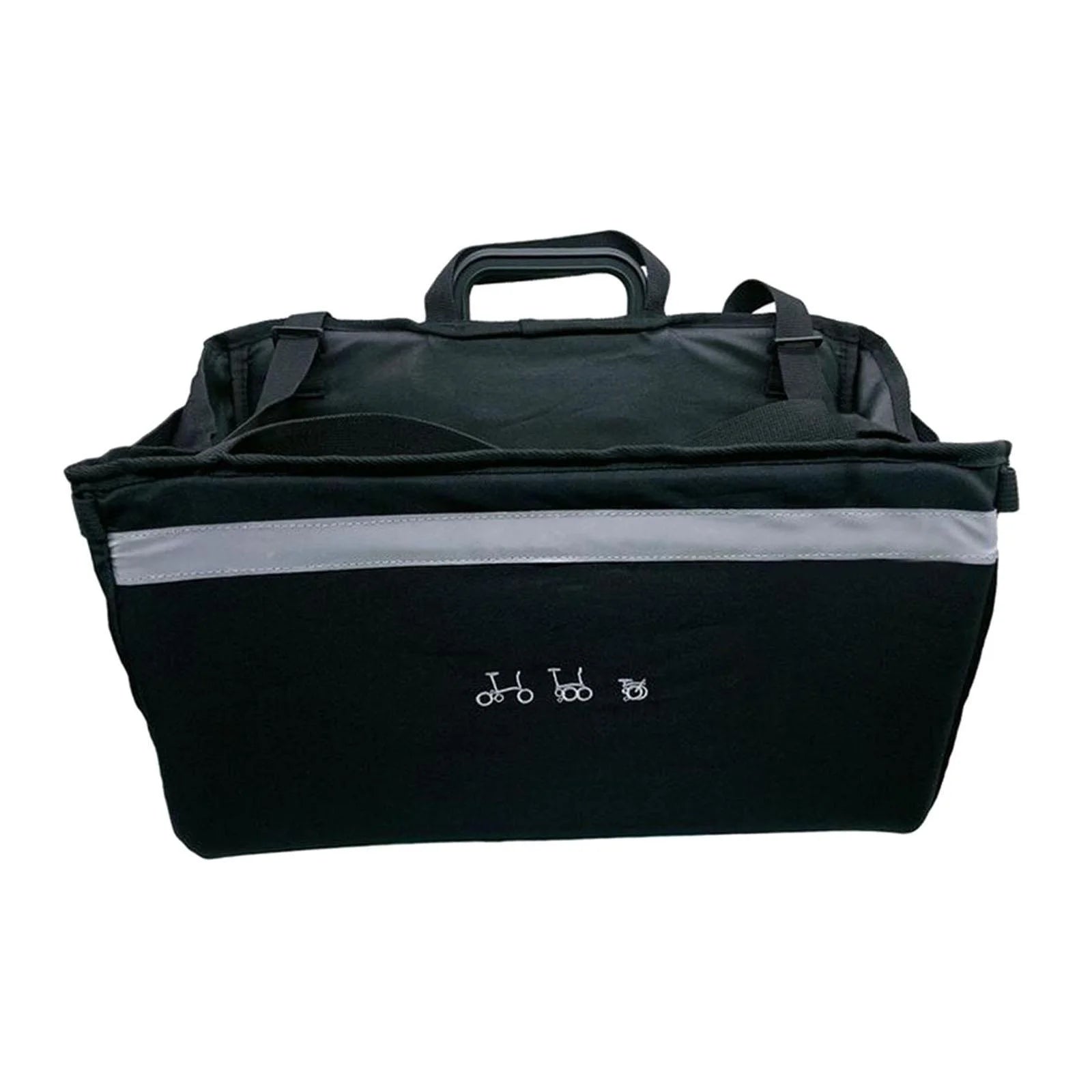 Folding Bike Basket with Rain Cover C323939