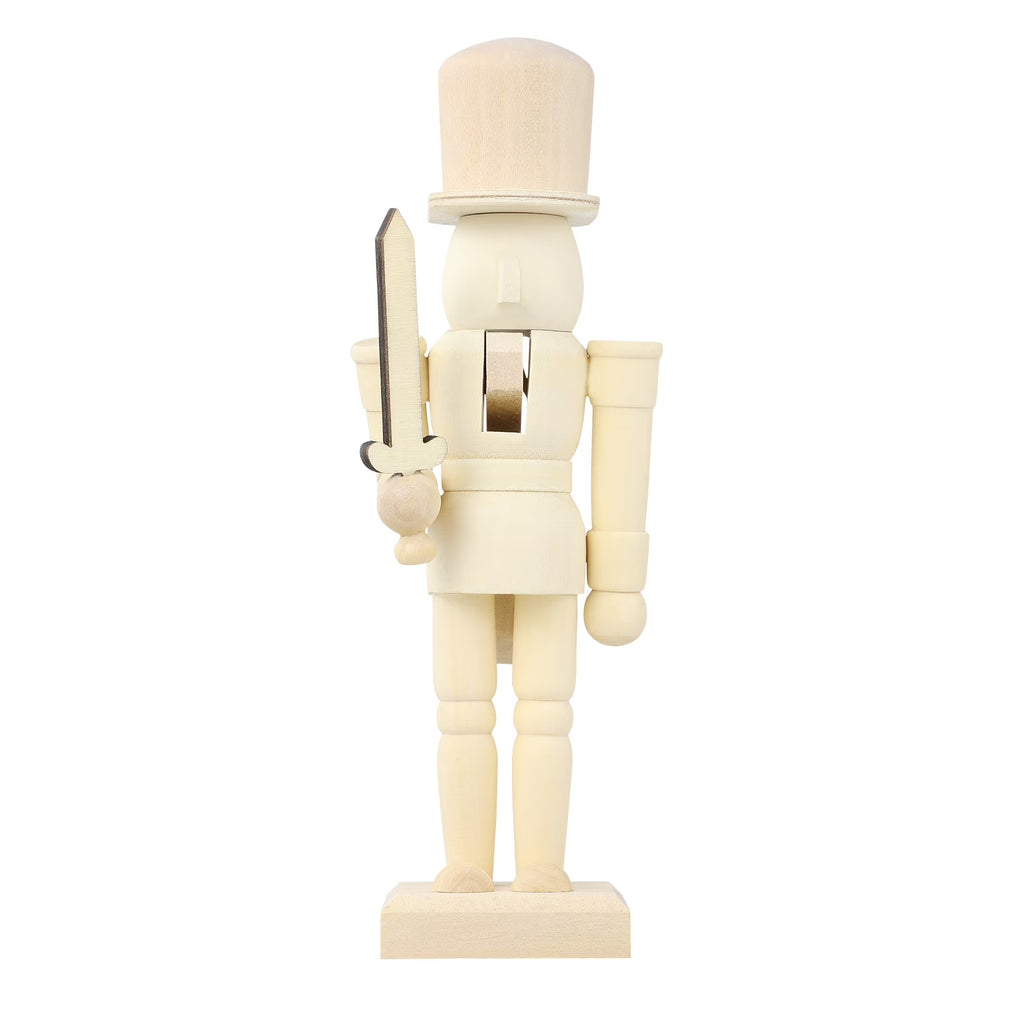 Unfinished Wooden Nutcracker Doll P9501