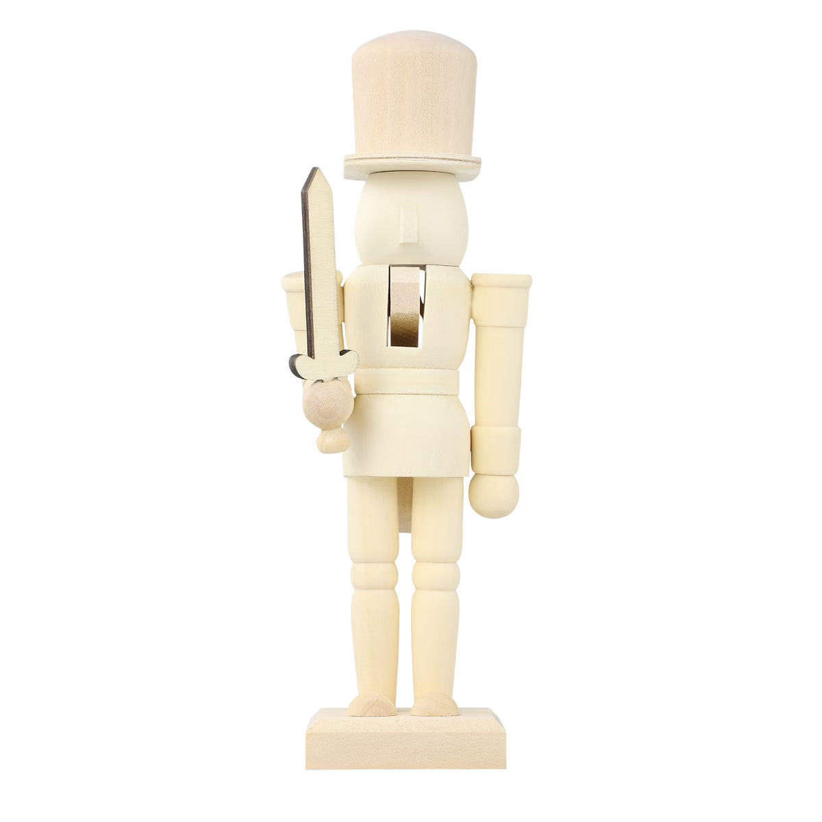 Unfinished Wooden Nutcracker Doll P9501