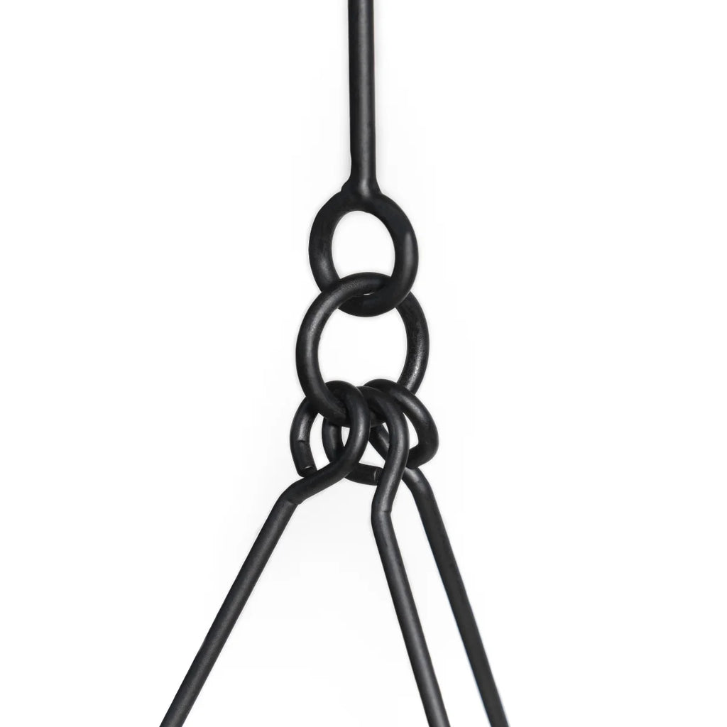 Fully Assembled 6-candle Hanging Chandelier P4407