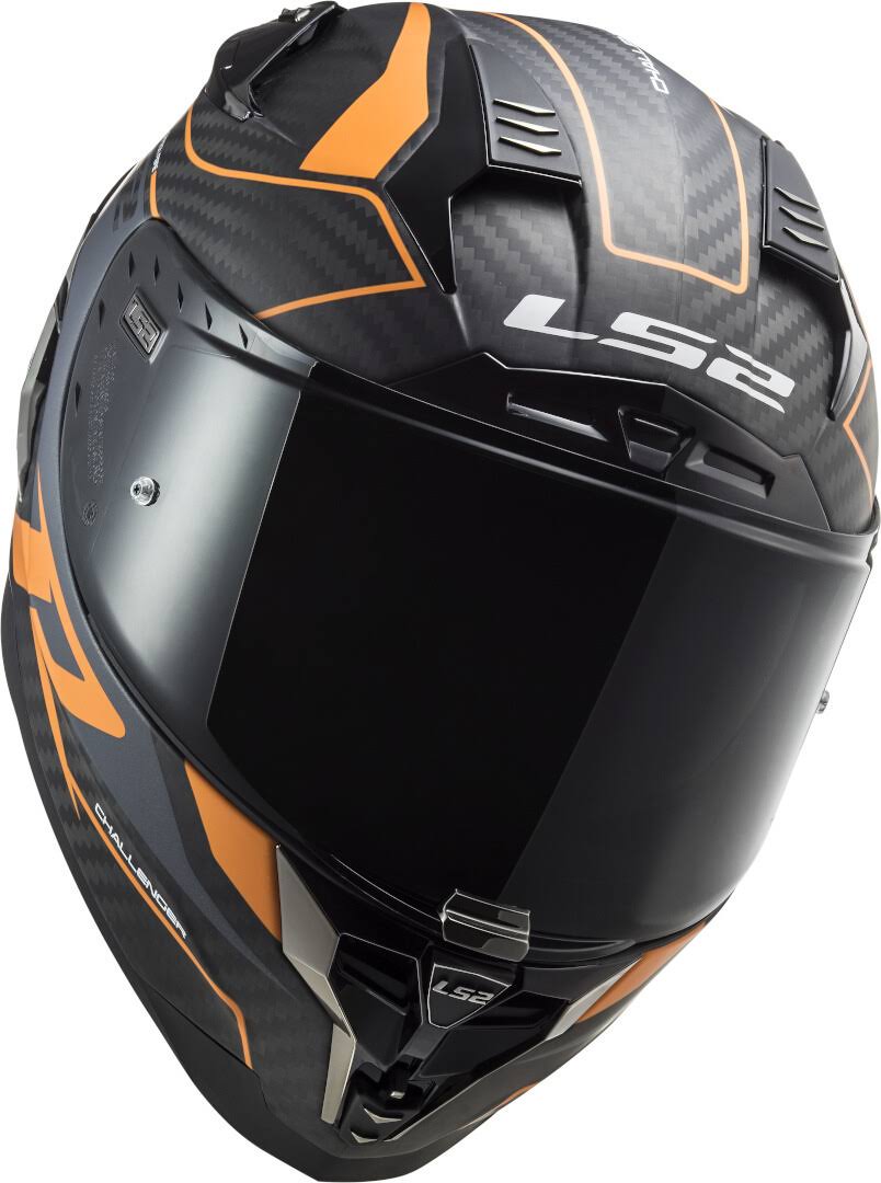 Orange Carbon Helmet, Size Xs S6949
